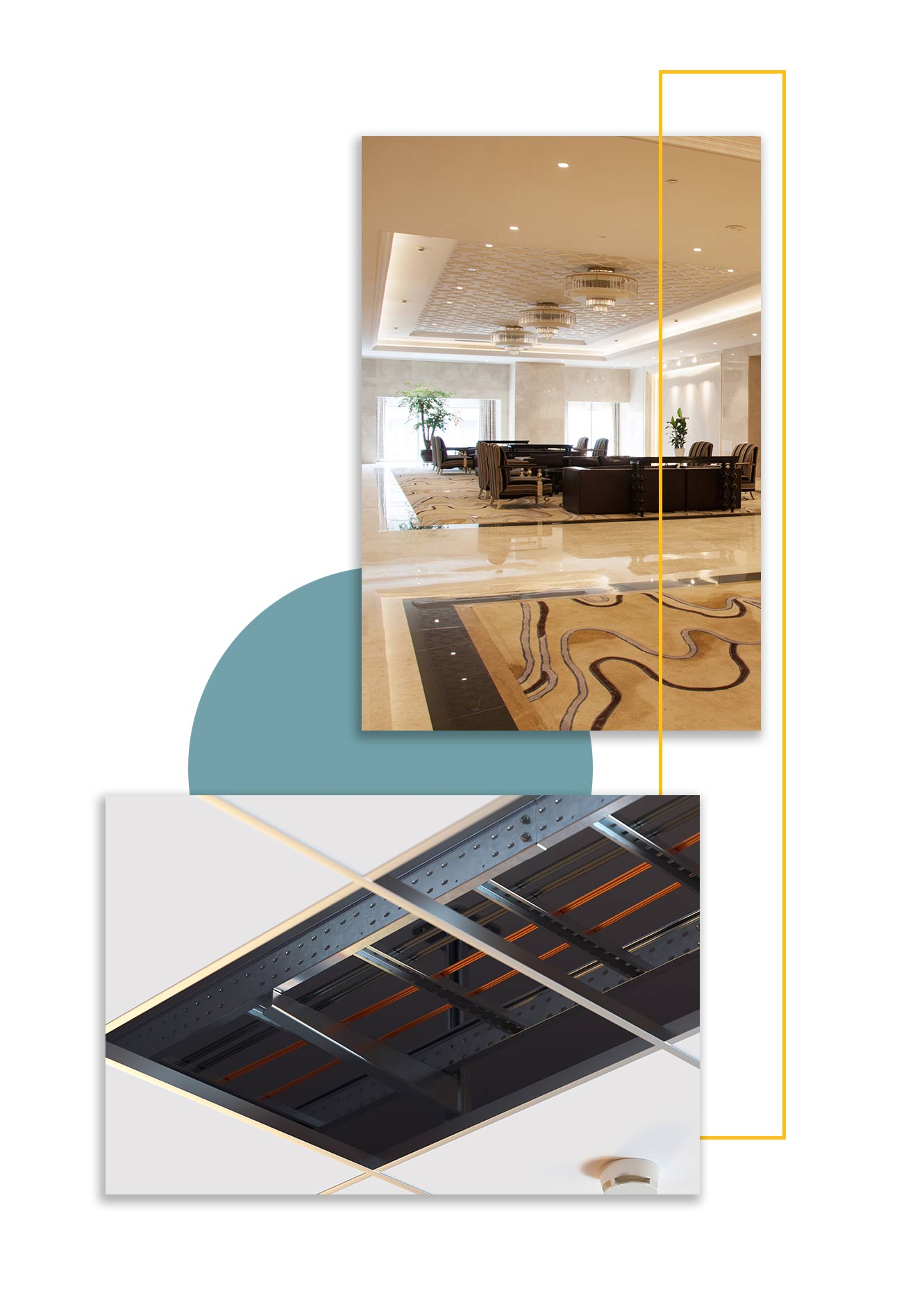 hotel-lobby-and-electrical-wires-in-ceiling-panels-rockwall-tx
